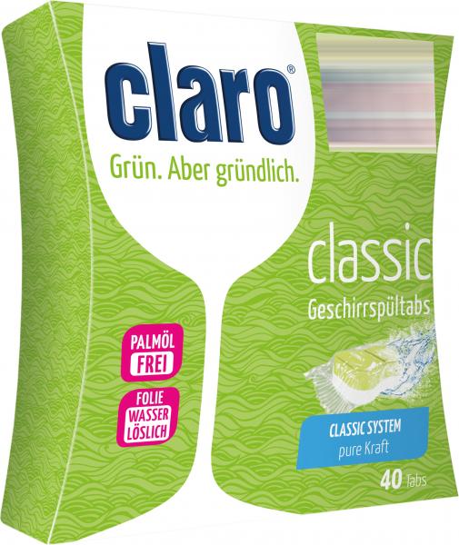 Claro Classic Geschirrspültabs Tabs