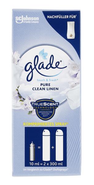 Glade Touch & Fresh Minispray Nachfüller Pure Clean Linen