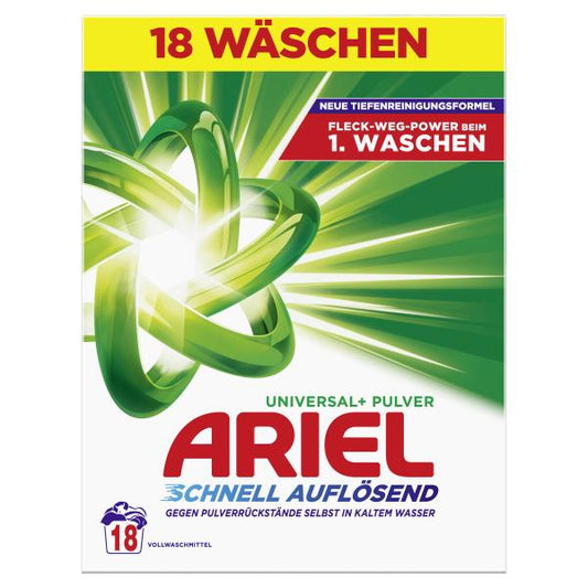 Ariel Pulver Regulär Waschpulver 18WL