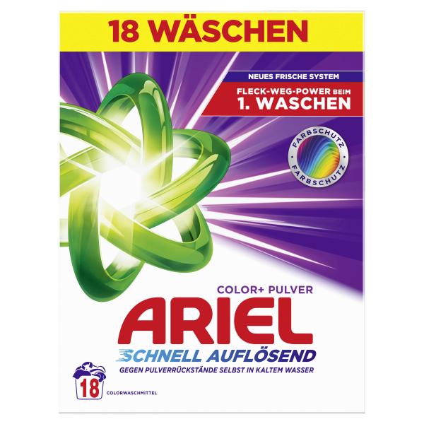 Ariel Pulver Color Waschmittel 18WL