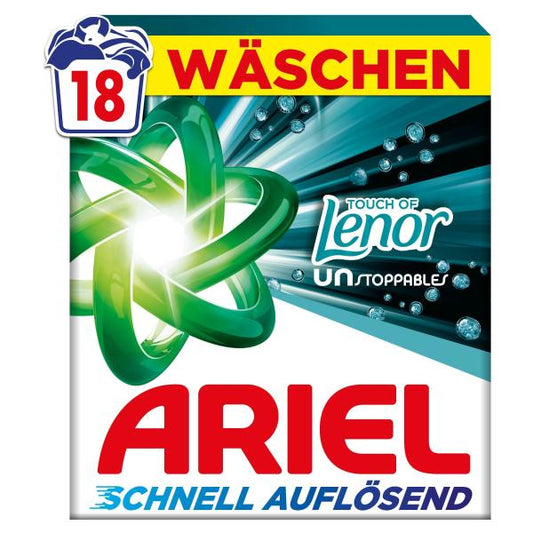 Ariel Pulver Touch of Unstoppables Universal+ Waschmittel