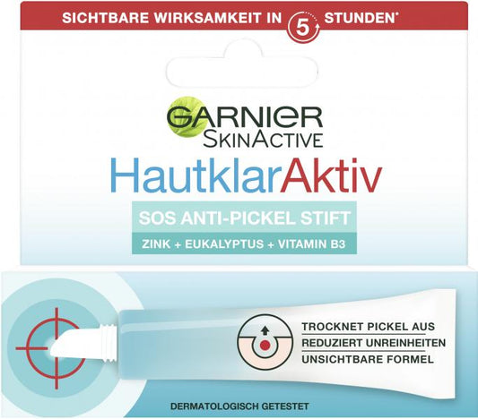 Garnier Skin Naturals Hautklar Aktiv SOS Anti-Pickel-Stift