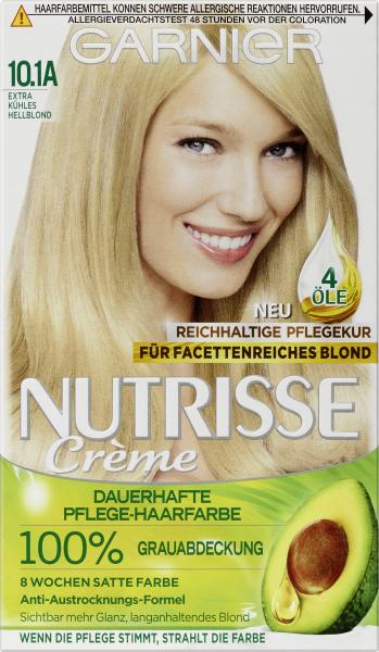Garnier Nutrisse FarbSensation Intensive Pflegefarbe 10.1A extra kühles Hellblond
