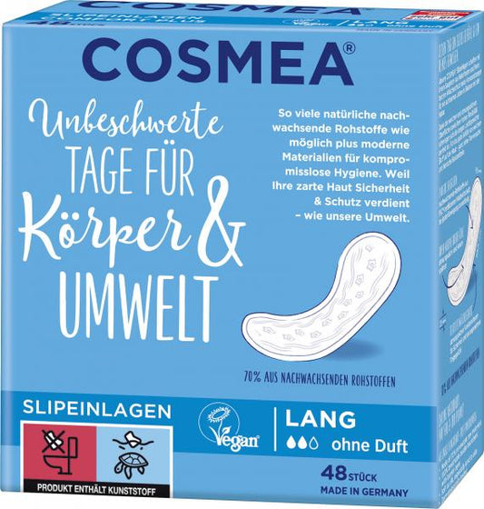 Cosmea Slipeinlagen Lang ohne Duft