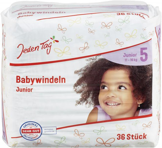 Jeden Tag Babywindeln Junior Gr. 5 11-16kg