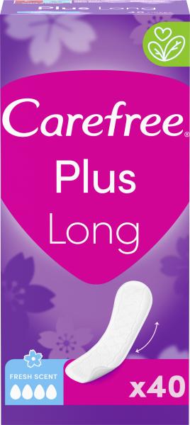 Carefree Slipeinlagen Plus Long Frischeduft