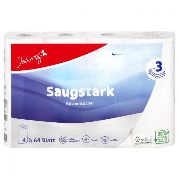 Jeden Tag Küchentücher Saugstark