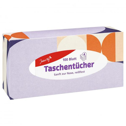 Jeden Tag Taschentücher Box 4-lagig