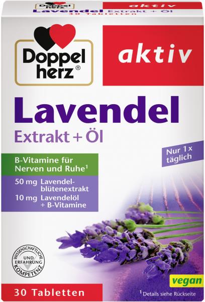 Doppelherz aktiv Lavendel Extrakt + Öl