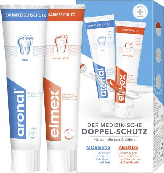 Aronal & Elmex Doppel-Schutz Mundhygiene Set