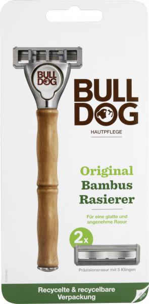 Bulldog Original Bambus Rasierer + 1 Klinge