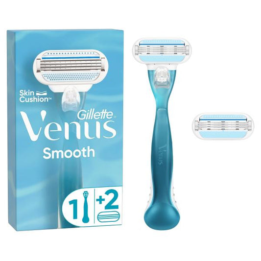 Gillette Venus Smooth Rasierer mit 2 Klingen