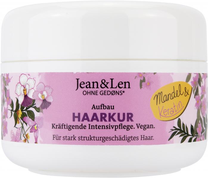 Jean & Len Aufbau Haarkur Mandel & Keratin