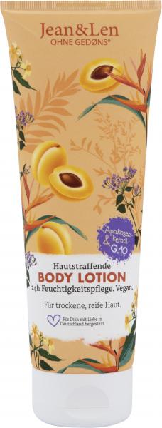 Jean & Len Hautstraffende Bodylotion Aprikosenkernöl & Q10
