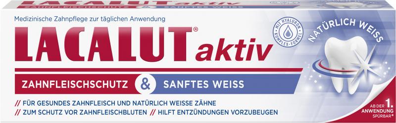Lacalut aktiv Zahncreme Zahnfleischschutz & Sanftes