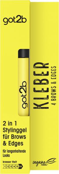 Got2b Kleber 2in1 Stylinggel für Brows & Edges