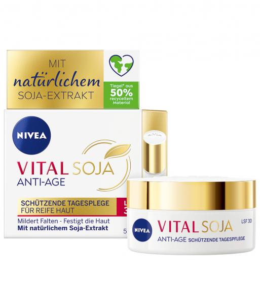 Nivea Vital Soja Anti-Age schützende Tagespflege Creme