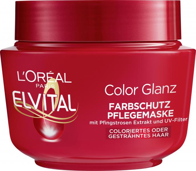 L'Oréal Elvital Color Glanz Farbschutz Pflegemaske