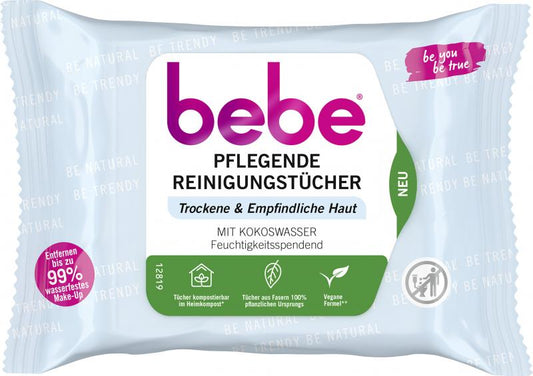 Bebe Pflegende Reinigungstücher trockene & empfindliche Haut