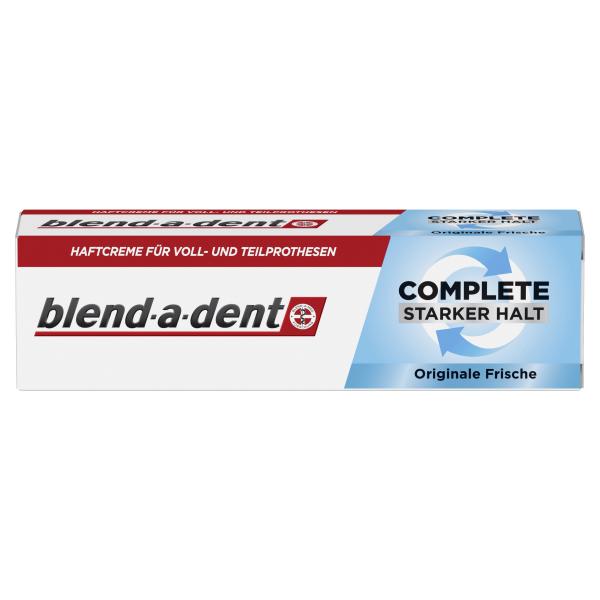 blend-a-dent Complete Haftcreme Starker Halt Originale Frische