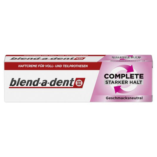 blend-a-dent Complete Starker Halt Haftcreme Geschmacksneutral
