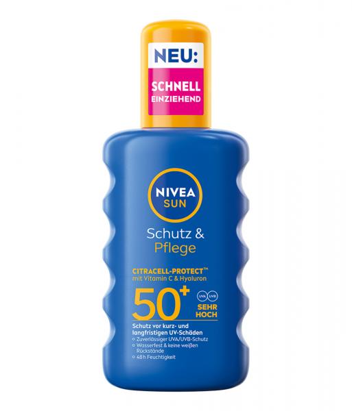 Nivea Sun Schutz & Pflege Citracell-Protect Sonnenspray LF50+
