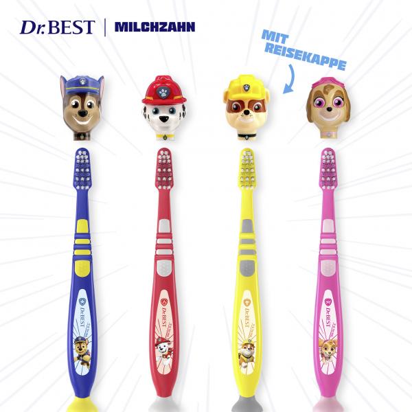 Dr. Best Zahnbürste Milchzahn Paw Patrol 3-6 Jahre weich