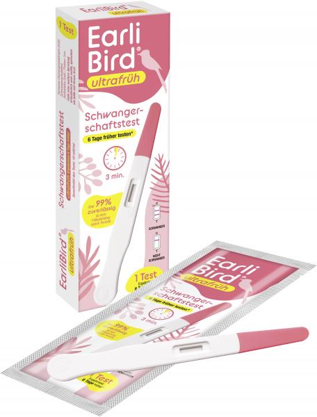 Earli Bird Schwangerschaftstest Ultrafrüh