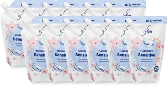 La Ligne Flüssigseife Sensitive Nachfüllbeutel