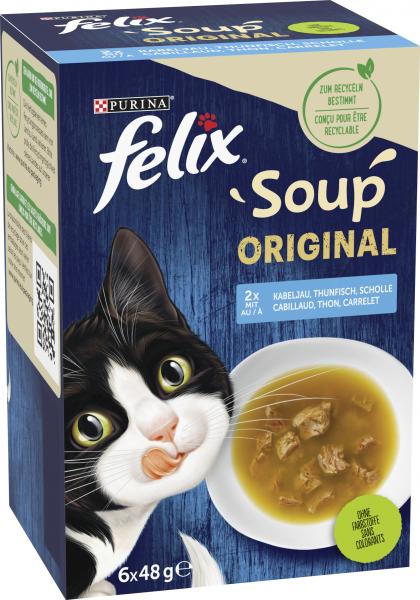 Felix Soup Original Kabeljau-Thunfisch-Scholle