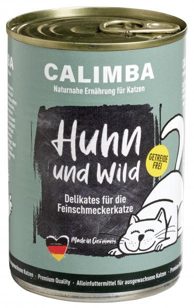 Calimba Katzenfutter Huhn und Wild