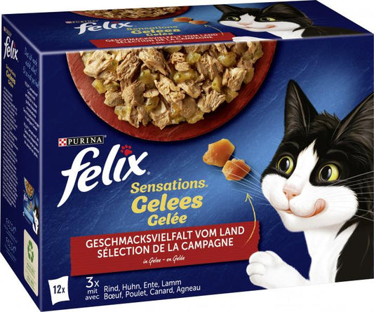 Felix Sensations Gelees Geschmacksvielfalt vom Land in aromatischen Gelee
