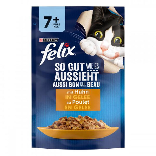 Felix So gut wie es aussieht Senior mit Huhn in Gelee
