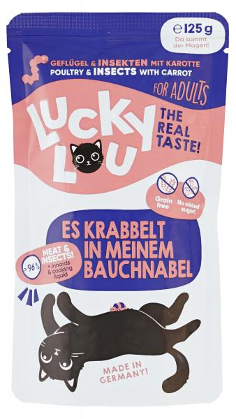 Lucky Lou Es krabbelt in meinem Bauchnabel Geflügel & Insekten mit Karote