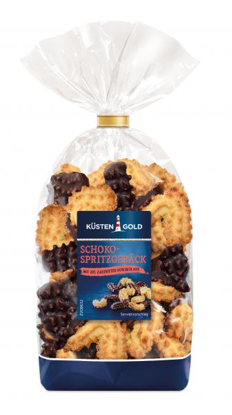 Küstengold Schoko Spritzgebäck