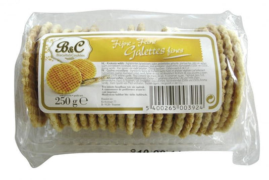 Buiscuits & Cookies Feine Galettes Knusperwaffeln