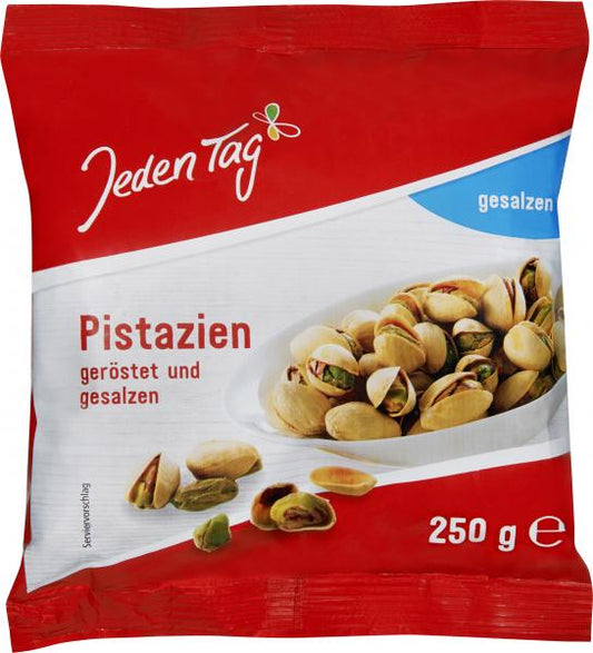 Jeden Tag Pistazien geröstet & gesalzen
