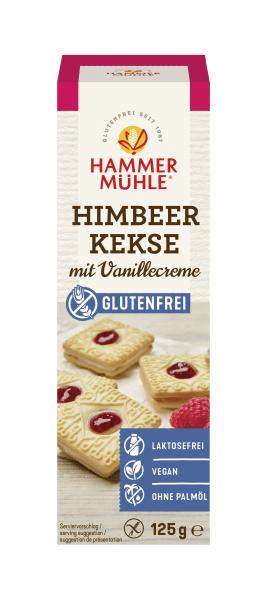 Hammermühle Himbeerkekse mit Vanillecreme