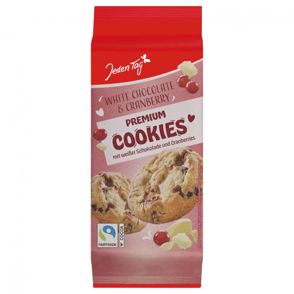 Jeden Tag Premium Cookies Chocolate & Cranberry
