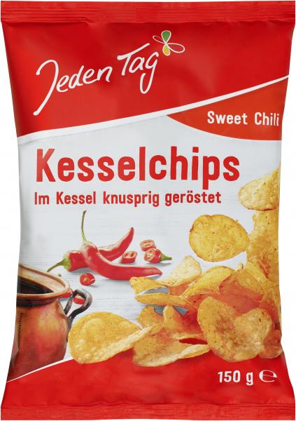 Jeden Tag Kesselchips Sweet Chili
