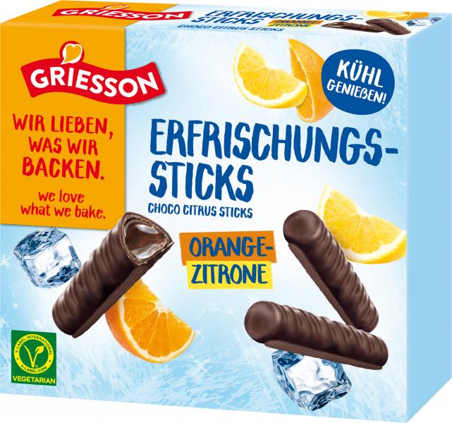 Griesson Erfrischungs-Sticks -Zitrone