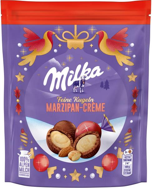 Milka Feine Kugeln Marzipan-Creme