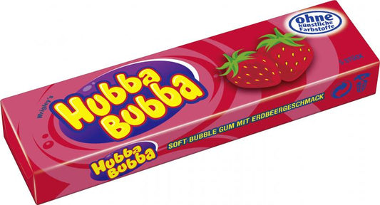 Hubba Bubba Strawberry Kaugummi