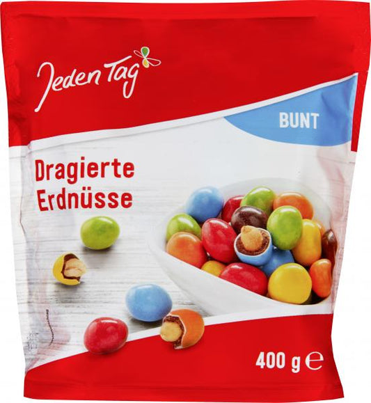 Jeden Tag Dragierte Erdnüsse bunt