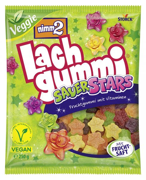 Nimm2 Lachgummi Sauer Stars