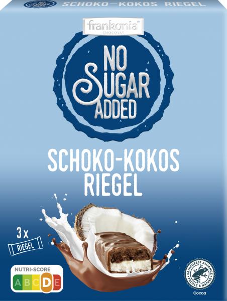 Frankonia No Sugar Added Schoko-Kokos Riegel