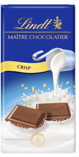 Lindt Maitre Chocolatier Crisp Vollmilch