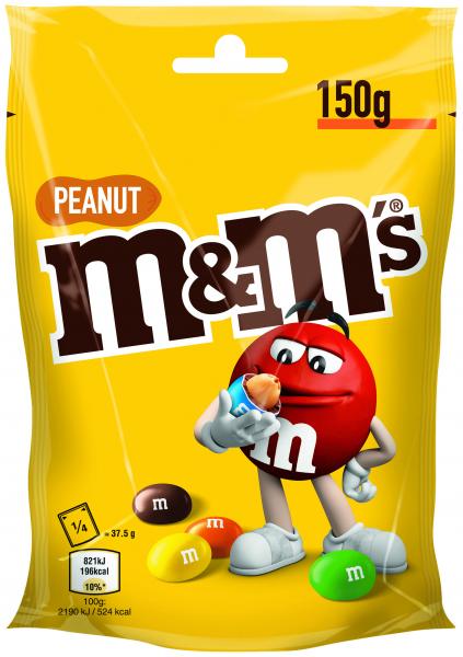 M&M's Peanut Standbeutel
