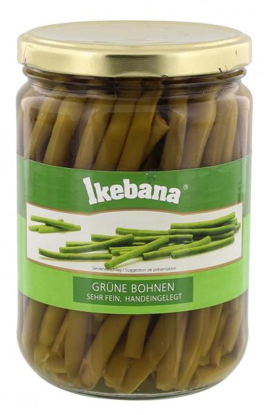 Ikebana Grüne Bohnen sehr fein