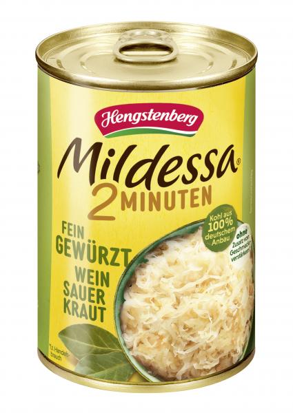 Hengstenberg Mildessa Weinsauerkraut 2 Minuten